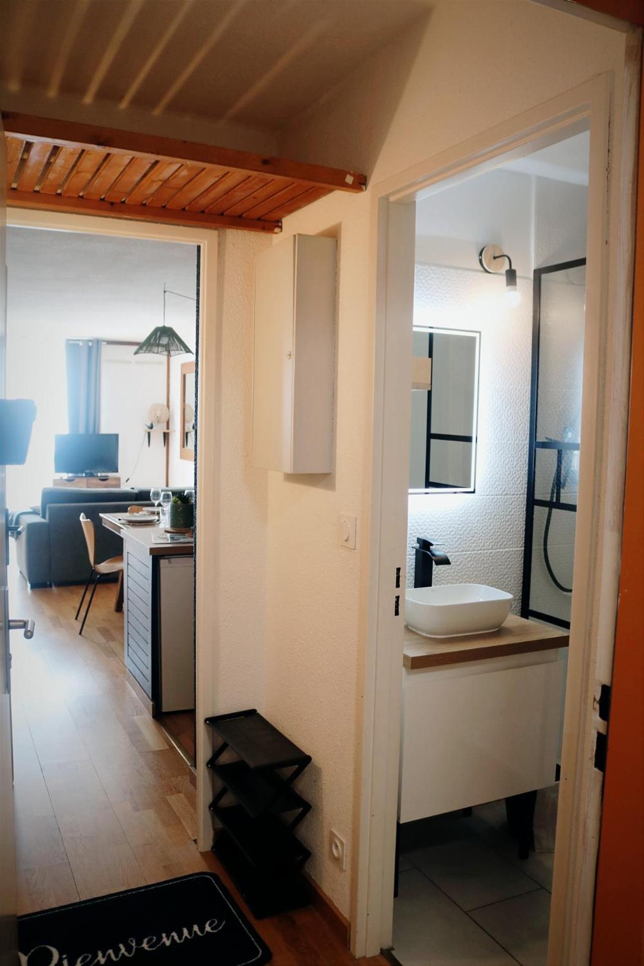 Charmant Appartement Les Temples Du Soleil Font-Romeu-Odeillo-Via المظهر الخارجي الصورة